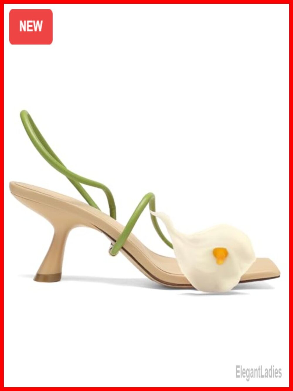 Open Square Toe Floral Kitten Heel Sandals Low Strappy Wedding Dressy Heels